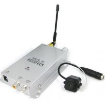 Bezdrôtová A / V minikamera s prijímačom 2,4 Ghz
