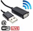 Keylogger v USB kábli WIFI / záznam písaného textu