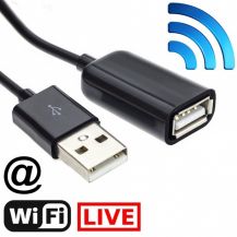 Keylogger v USB kábli WIFI / záznam písaného textu